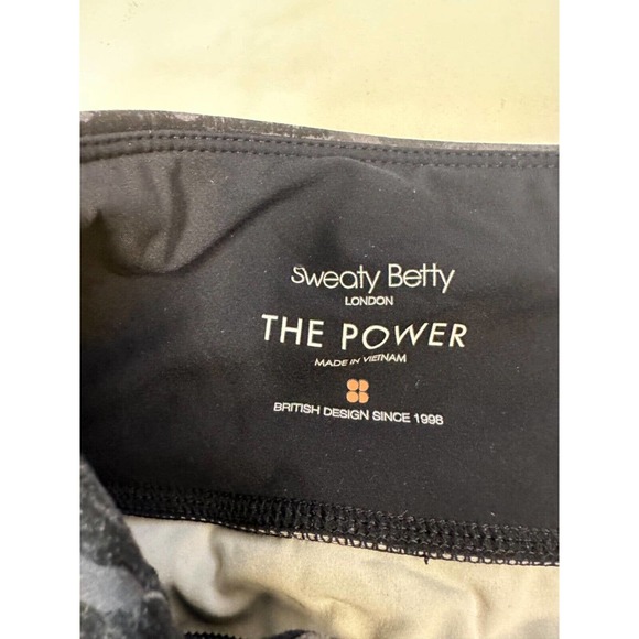 Sweaty Betty The Power 7/8 Length Womens S Multicolor Camo Pants Leggings A43 - Picture 4 of 8